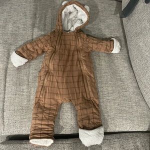 Gap baby Sherpa bear one piece